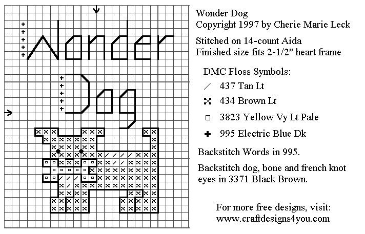 Free Dog Cross Stitch Patterns