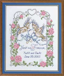 Bugs and Fishes by Lupin: DIY Royal Wedding Cross Stitch Sampler