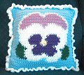 Pansy Pillow