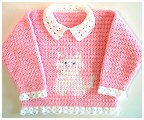 Crochet Kitten Sweater