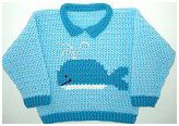 Click here to see this Crochet Whale Sweater