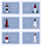 Cross Stitch Inspirational Lighthouses