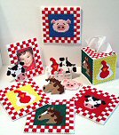Farm Animal Decor Set