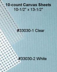 10 Count Plastic Canvas Sheets
