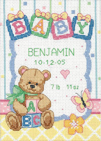 Baby Blocks Cross Stitch Kit