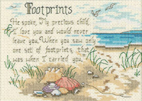 He Spoke Cross Stitch Kit