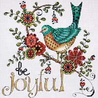 Be Joyful Heartfelt Cross Stitch Kit