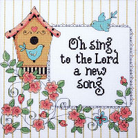 New Song Heartfelt Cross Stitch Kit