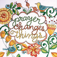 Prayer Heartfelt Cross Stitch Kit