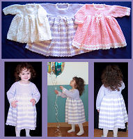 Crochet Winter Princess Party Dress