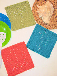 Knit Summertime Dishcloths