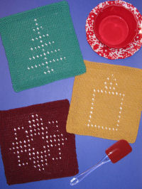 Knit Winter Wonders Dishcloths